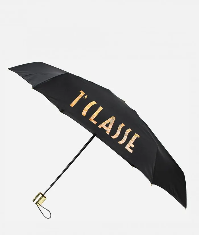 1 Classe Supermini Umbrella With Hot Air Balloon Gift Box Black Man Alviero Martini Umbrellas