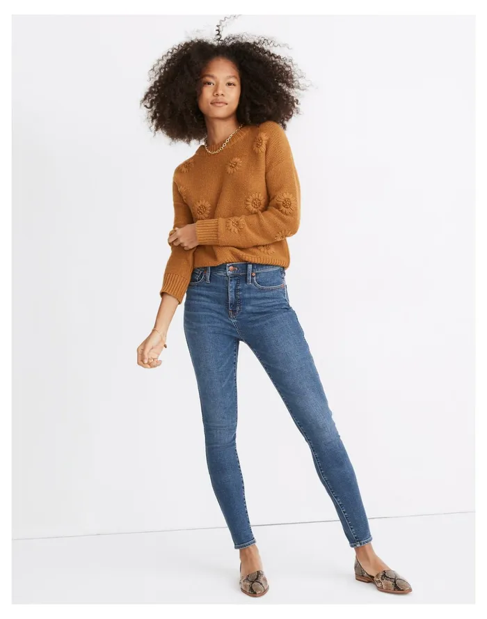 10034 High Rise Skinny Jeans In Wendover Wash Wendover Wash Women Madewell Jeans