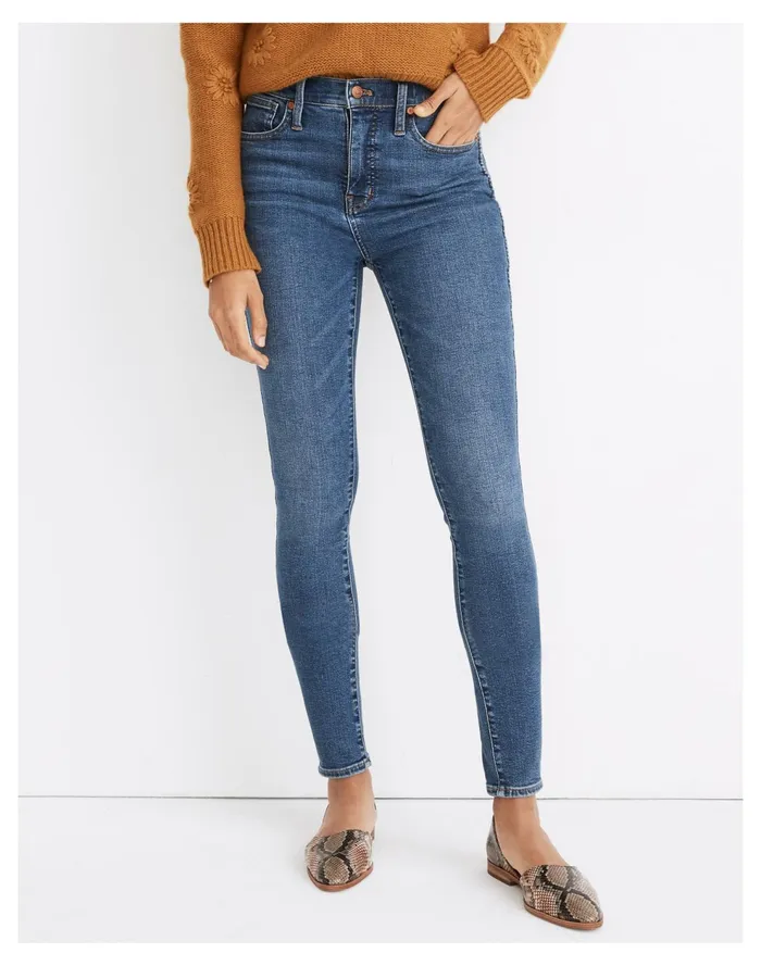 10034 High Rise Skinny Jeans In Wendover Wash Wendover Wash Women Madewell Jeans 10034 High Rise Skinny Jeans In Wendover Wash Wendover Wash Women Madewell Jeans