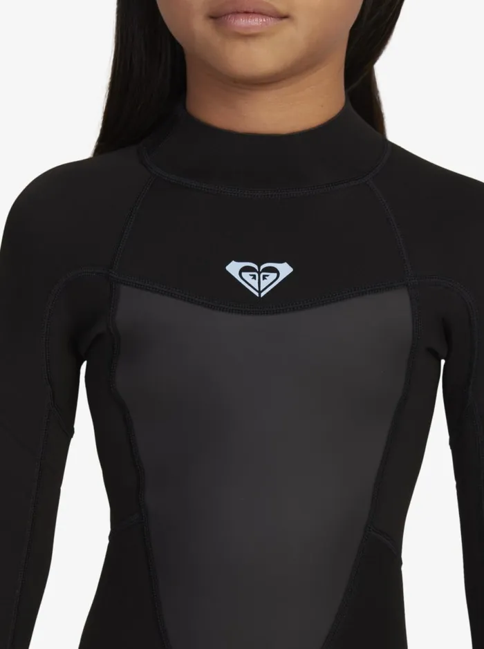 32mm Prologue 8211 Back Zip Wetsuit For Girls 816 Black Kids Roxy Surf 32mm Prologue 8211 Back Zip Wetsuit For Girls 816 Black Kids Roxy Surf