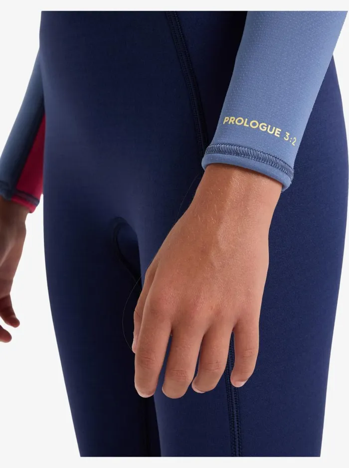 32mm Prologue 8211 Back Zip Wetsuit For Girls 8 8211 16 Dark Denim Kids Roxy Surf