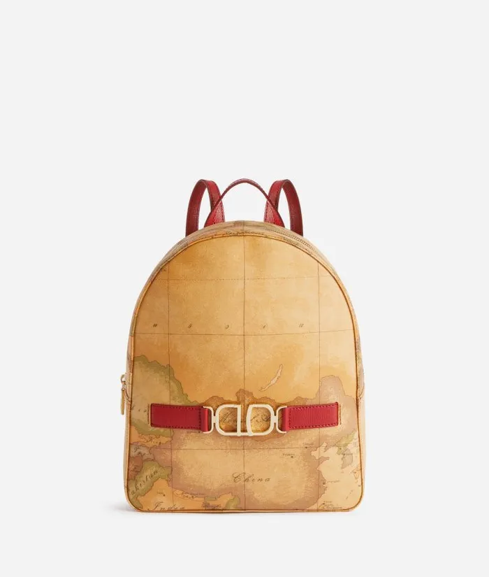 3d Geo Backpack Raspberry Woman Alviero Martini Backpacks Bucket and Belt Bags