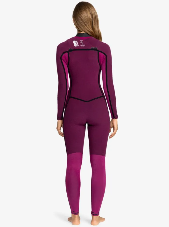 43mm Elite 8211 Chest Zip Wetsuit Anthracite The Palms Wetsuit Women Roxy Wetsuits