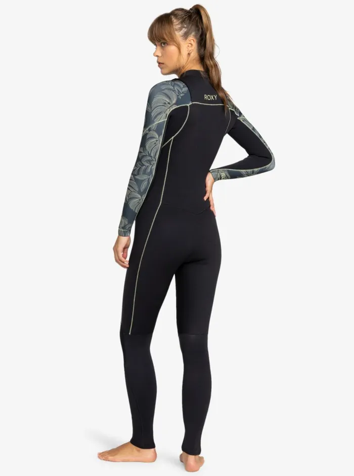 43mm Elite 8211 Chest Zip Wetsuit Anthracite The Palms Wetsuit Women Roxy Wetsuits