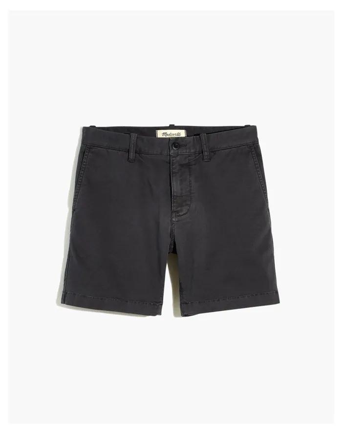 7034 Chino Shorts Thunder Cloud Men Madewell Shorts