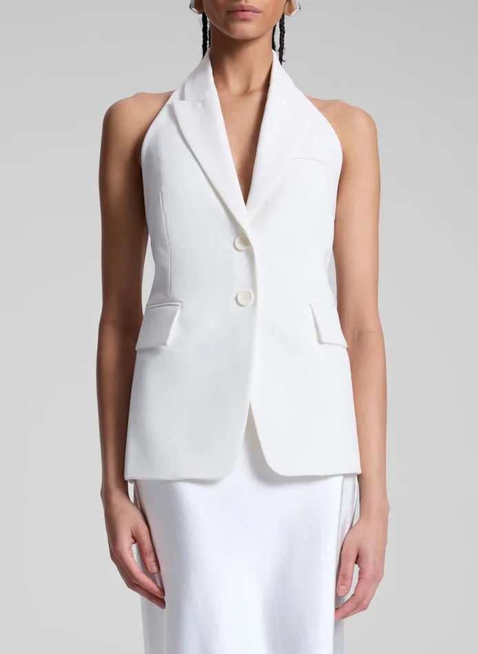 ALC Alexa Tailored Vest Daikon Women Tops