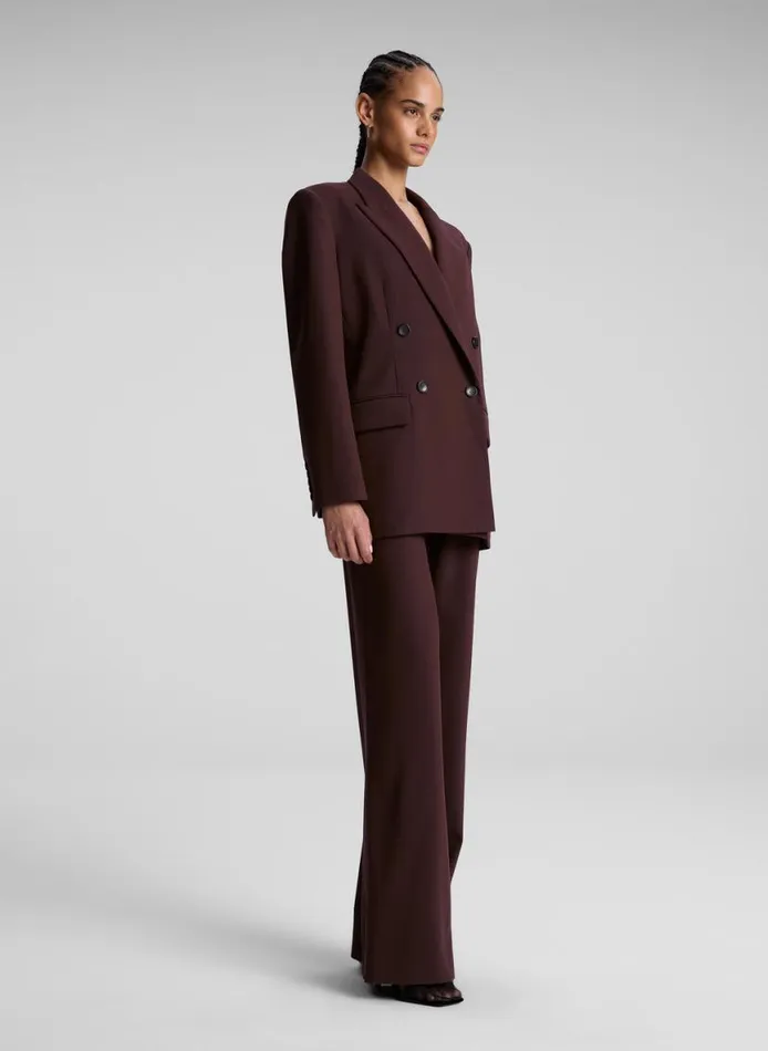 ALC Hirsh Pant Chocolate Plum Women Bottoms
