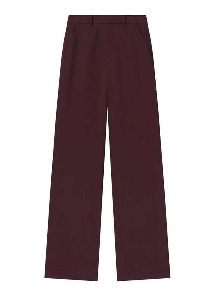 ALC Hirsh Pant Chocolate Plum Women Bottoms