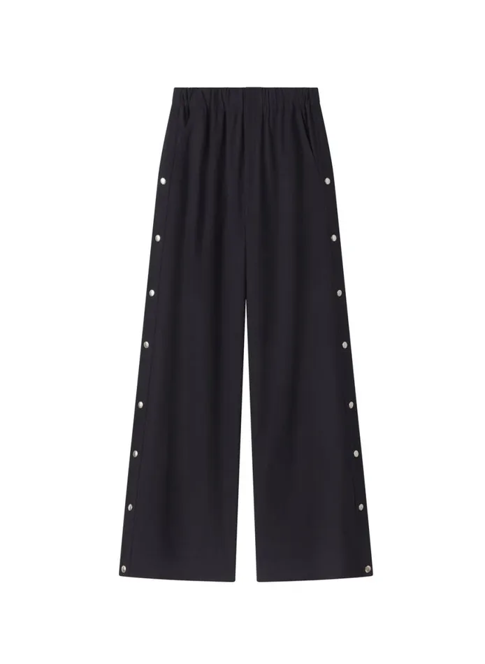 ALC Jackson Snap Track Pant Evening Blue Women Bottoms