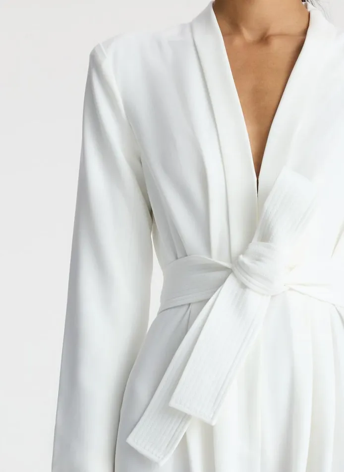 ALC Kieran II WideLeg Jumpsuit White Women Bottoms