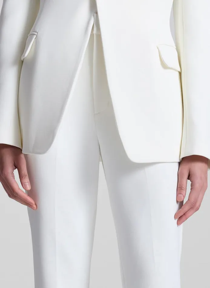 ALC Sophie II Stretch Tailored Pant Off White Women Bottoms