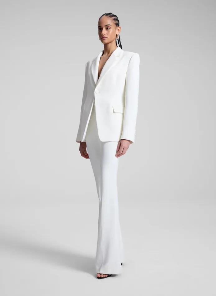 ALC Sophie II Stretch Tailored Pant Off White Women Bottoms