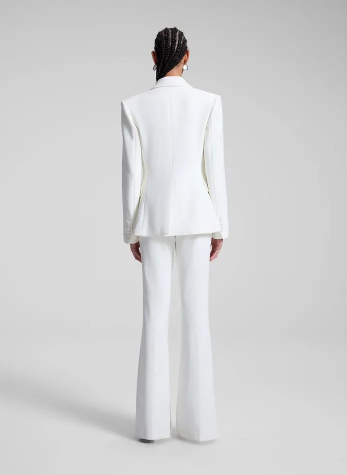 ALC Sophie II Stretch Tailored Pant Off White Women Bottoms