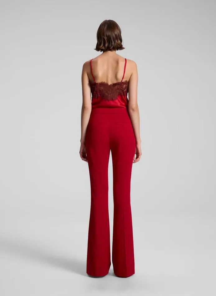 ALC Sophie II Tailored Pant Really Red Women Bottoms