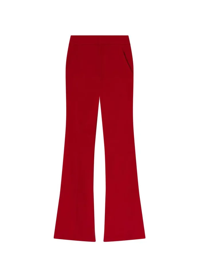 ALC Sophie II Tailored Pant Really Red Women Bottoms