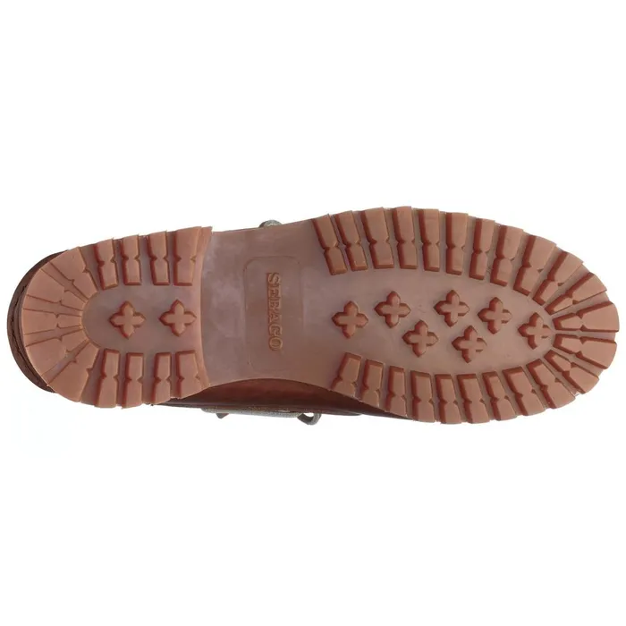 ACADIA Orange Men Sebago Laced Shoes