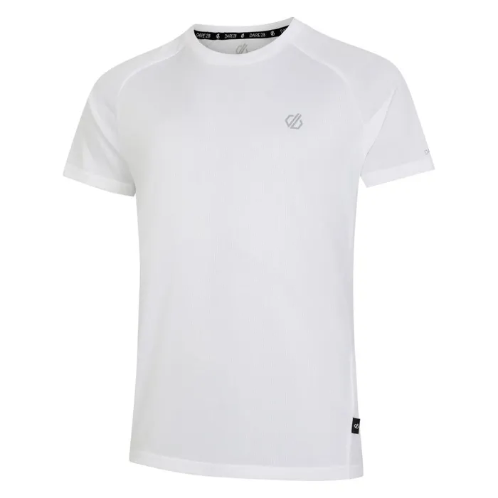 Accelerate Fitness TShirt White Men Dare 2b Gym Tops