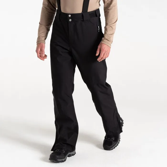 Achieve II Recycled Ski Pants Black Men Dare 2b Ski Trousers and Salopettes