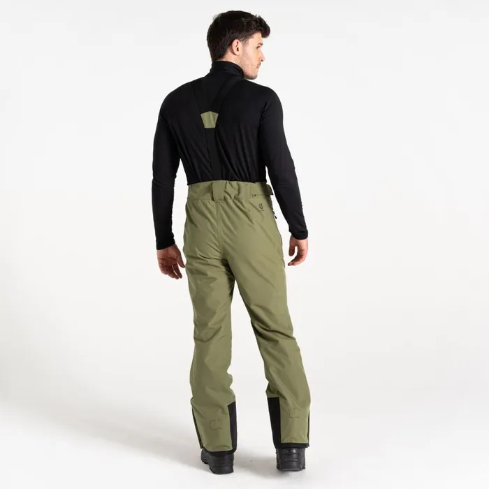 Achieve II Recycled Ski Pants Olivine Green Men Dare 2b Ski Trousers and Salopettes