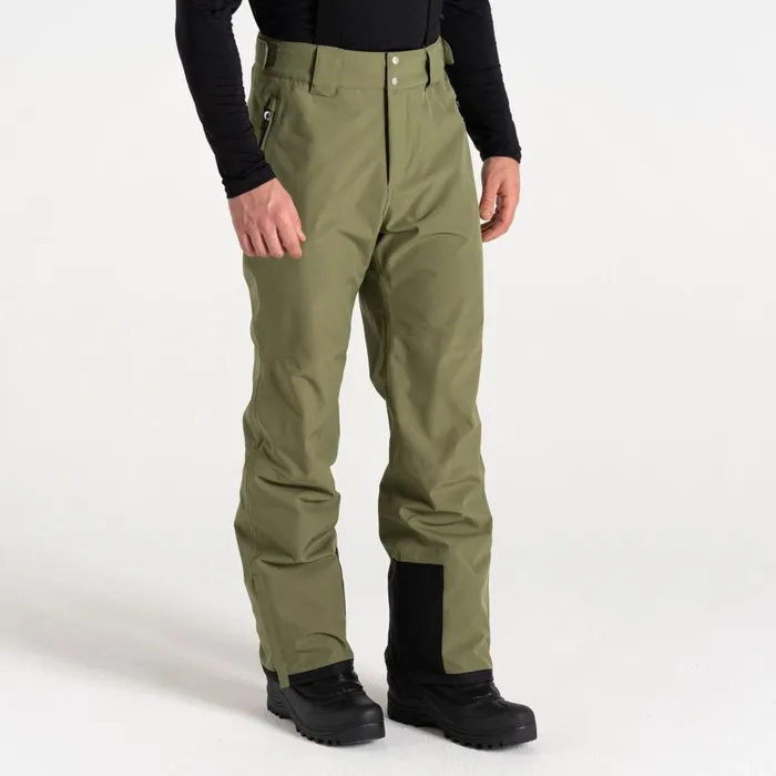 Achieve II Recycled Ski Pants Olivine Green Men Dare 2b Ski Trousers and Salopettes