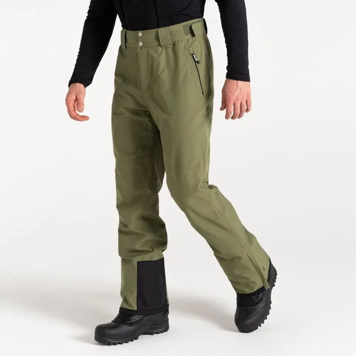 Achieve II Recycled Ski Pants Olivine Green Men Dare 2b Ski Trousers and Salopettes