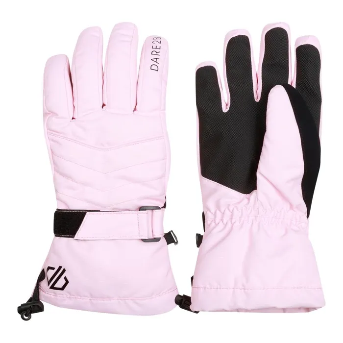 Acute Waterproof Ski Gloves Rose Pink Women Dare 2b Gloves