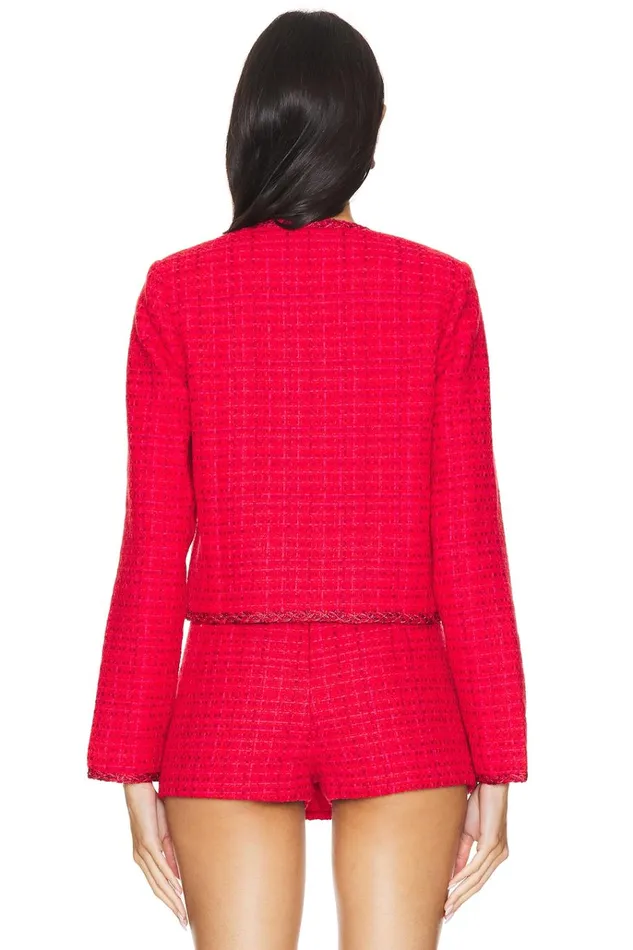 Alina Jacket Rose Red Women Lovers Friends Jackets and Coats