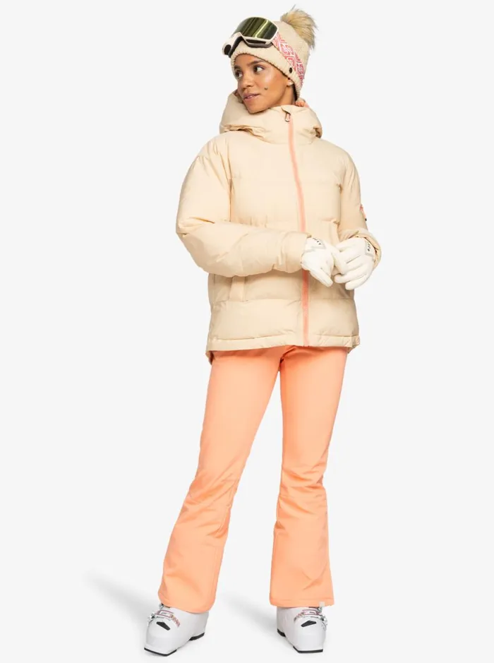 Alofted 8211 Snow Jacket Pebble Women Roxy Jackets and Coats