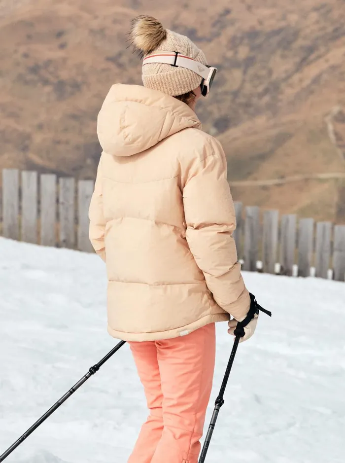 Alofted 8211 Snow Jacket Pebble Women Roxy Jackets and Coats