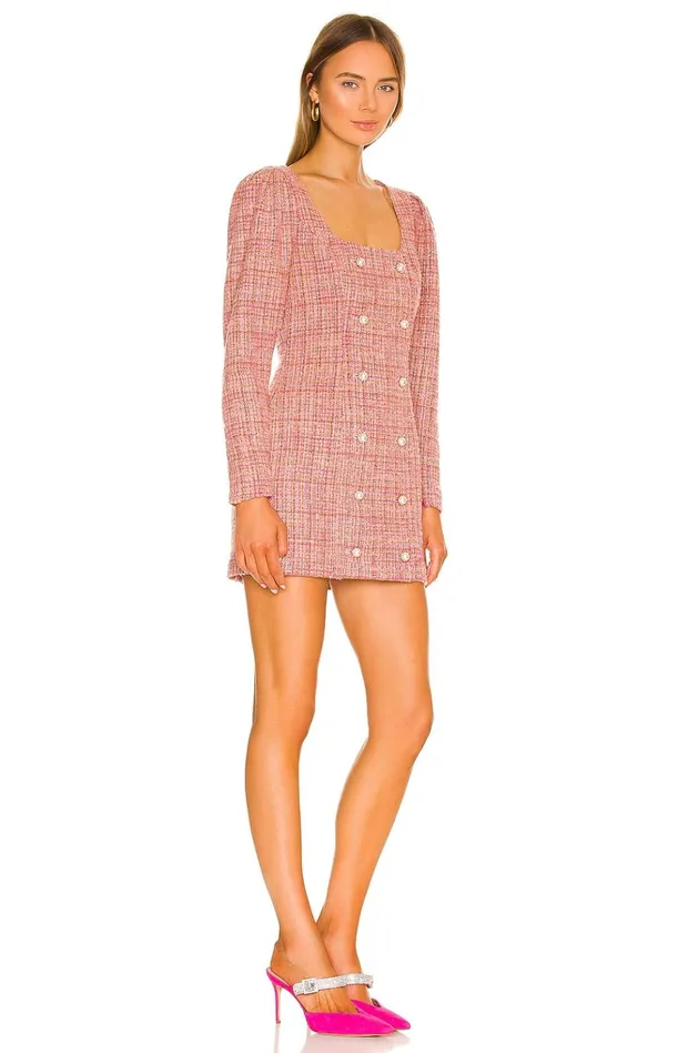 Amira Mini Dress Pink Multi Women Lovers Friends Dresses