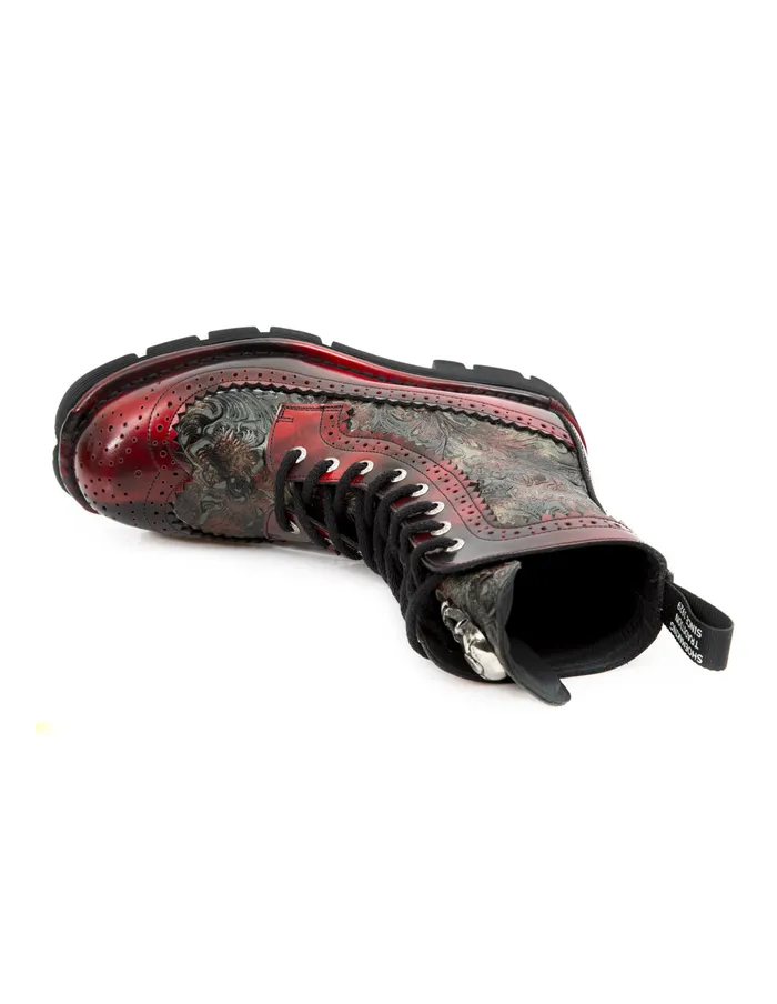 Ankle Boot Metallic MNewmili110C3 WomenMen Boots New Rock
