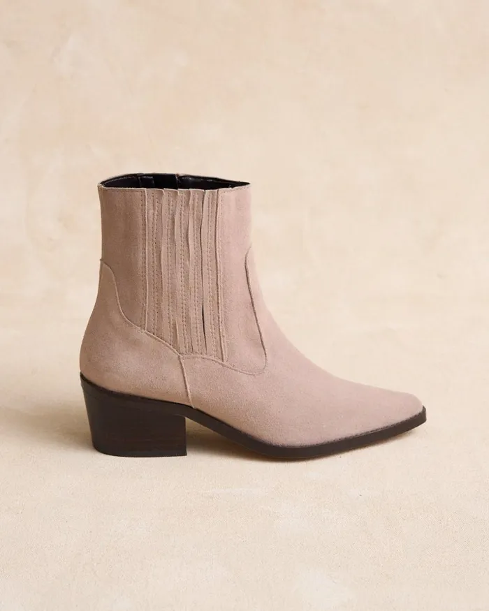 Ankle Boots Picatea Heel Nude Women Polin Et Moi Ankle Boots