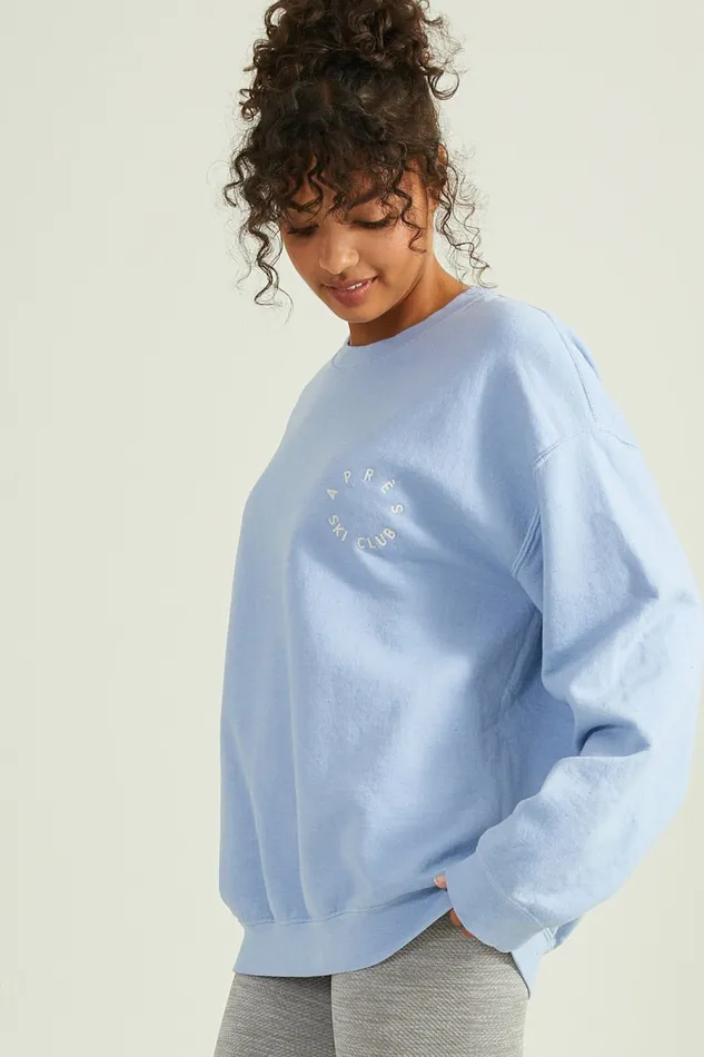 Aprs Ski Club Graphic Sweatshirt Women Activewear Altar8217d State