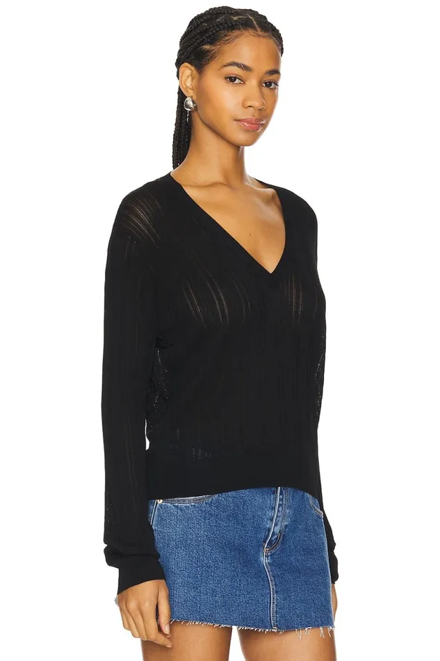 Arabella Sweater Black Women Lovers Friends Sweaters and Knits