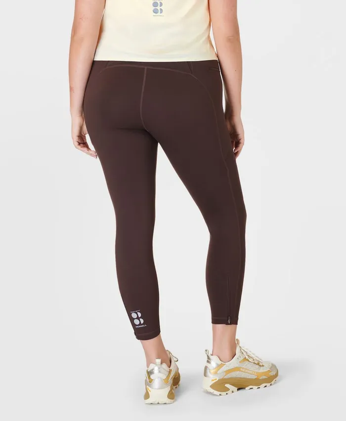 Ascend Power Cargo Workout Legging X Sweaty Betty Cacao Brown Women Merrell Bottoms