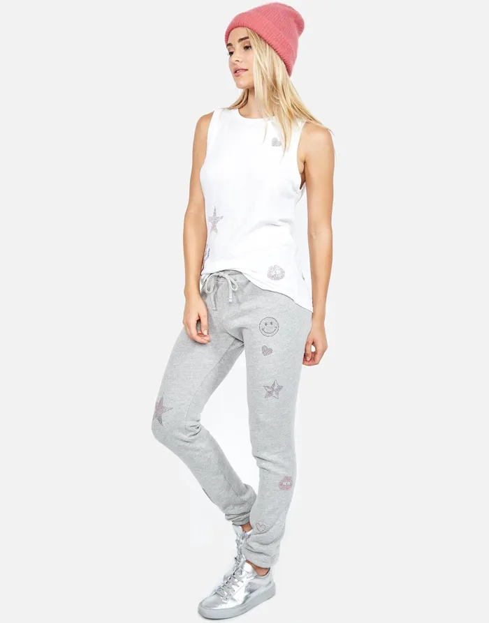 Ashlin Crystal Elements White Women039s Lauren Moshi Tanks