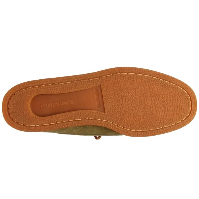 ASKOOK SUEDE Yellow Men Sebago Laced Shoes