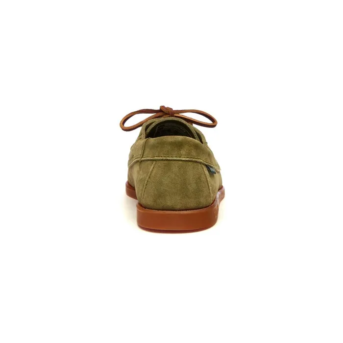 ASKOOK SUEDE Yellow Men Sebago Laced Shoes
