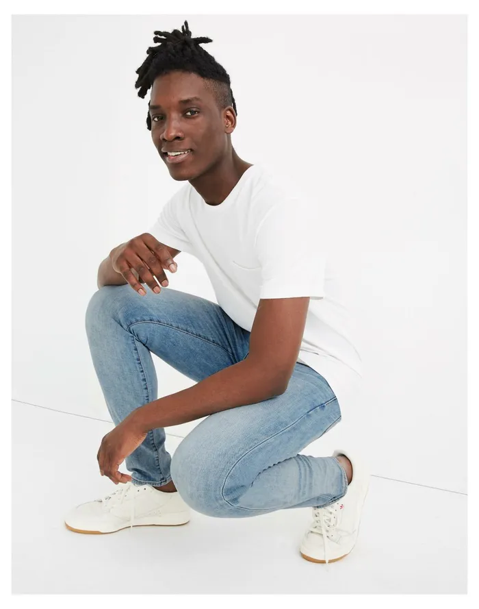 Athletic Slim Jeans In Campaign Wash Campaign Wash Men Madewell Jeans
