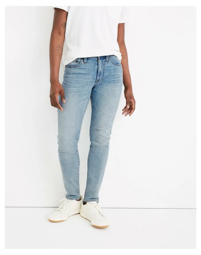 Athletic Slim Jeans In Campaign Wash Campaign Wash Men Madewell Jeans