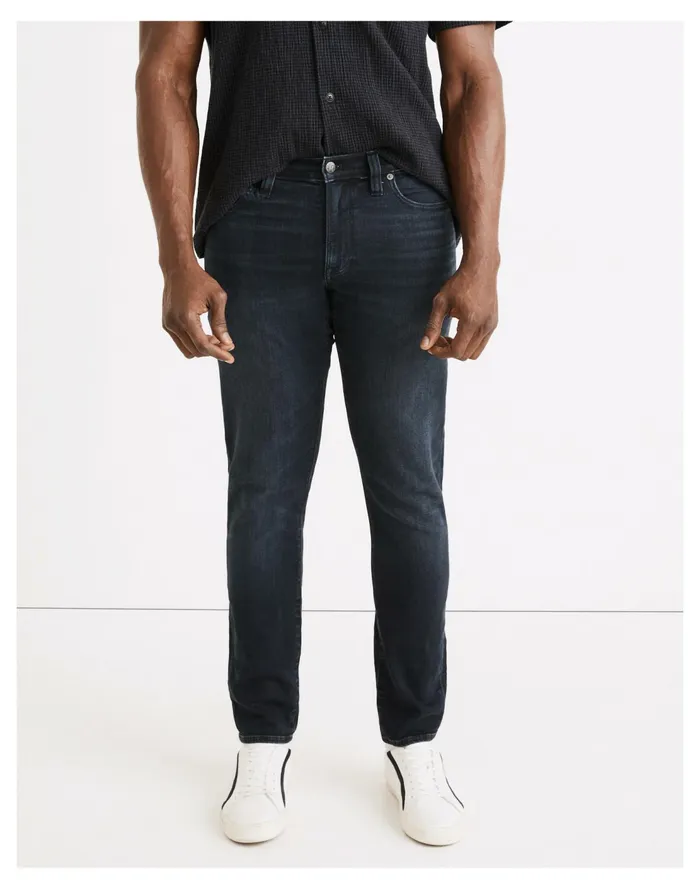 Athletic Slim Jeans In Paxson Wash Paxson Men Madewell Jeans