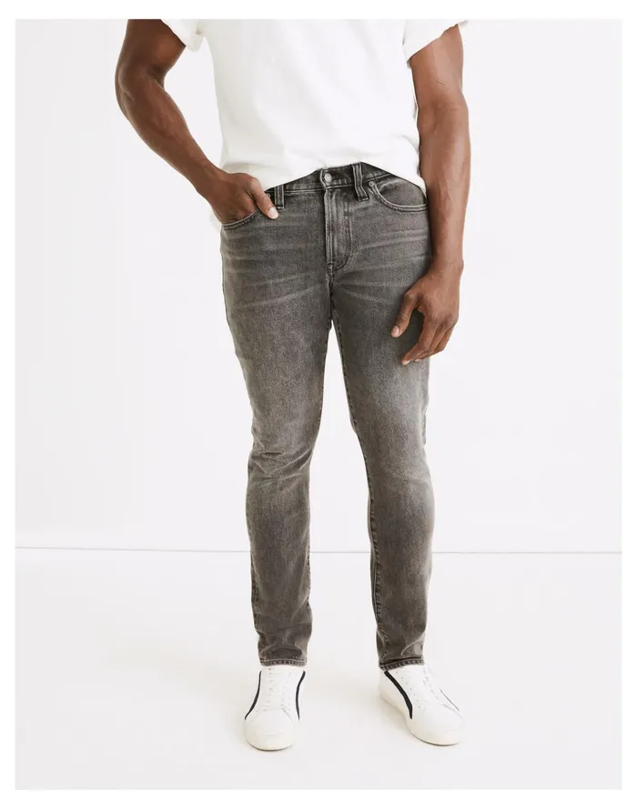 Athletic Slim Jeans In Woodford Wash Woodford Wash Men Madewell Jeans