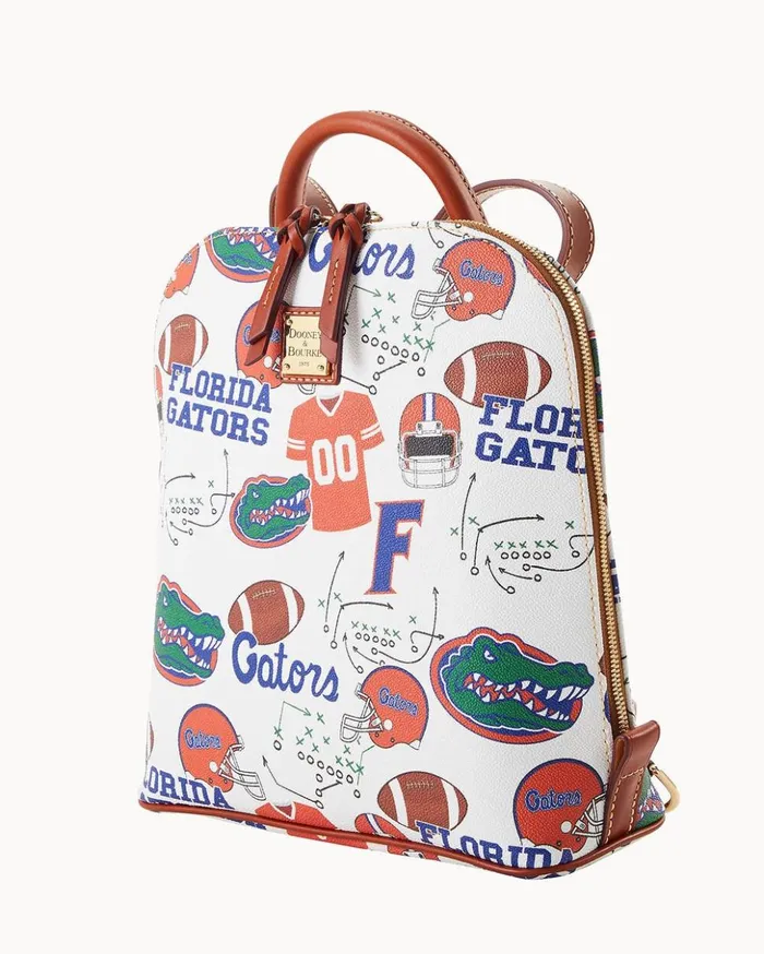 Backpacks Women Dooney and Bourke Collegiate University Of Florida Zip Pod Backpack Florida