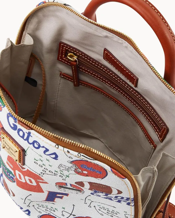 Backpacks Women Dooney and Bourke Collegiate University Of Florida Zip Pod Backpack Florida