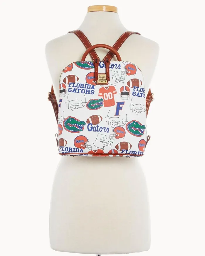 Backpacks Women Dooney and Bourke Collegiate University Of Florida Zip Pod Backpack Florida