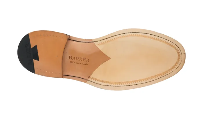 Bailey 8211 Navy Hand Painted Mens Barker Shoes Mens Derbys