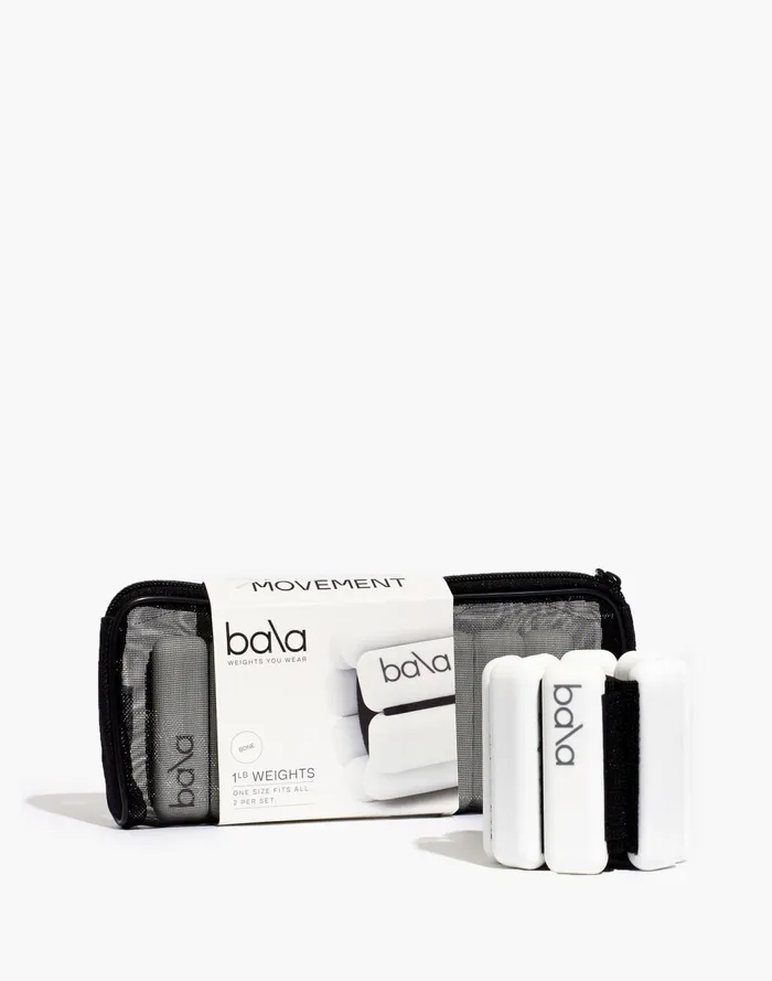 Bala One Pound Weighted Bangle Set Bone Women Madewell MWL Athleisure