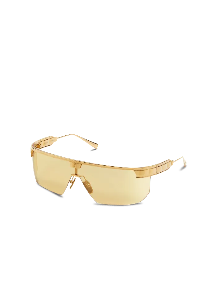 Balmain Eyewear MenWomen Major Sunglasses Yellow