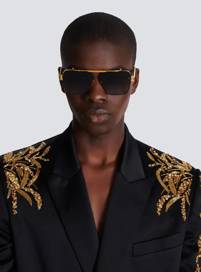 Balmain Eyewear WomenMen Premier Sunglasses Black