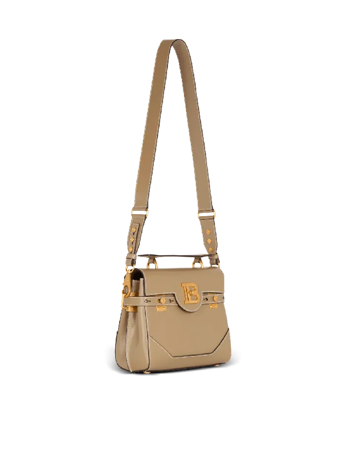 Balmain Handbags Women Calfskin BBuzz 23 Bag Brown